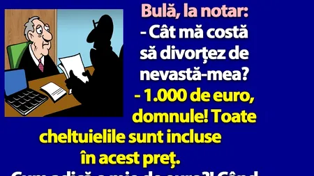 BANC | Bulă, la notar: 