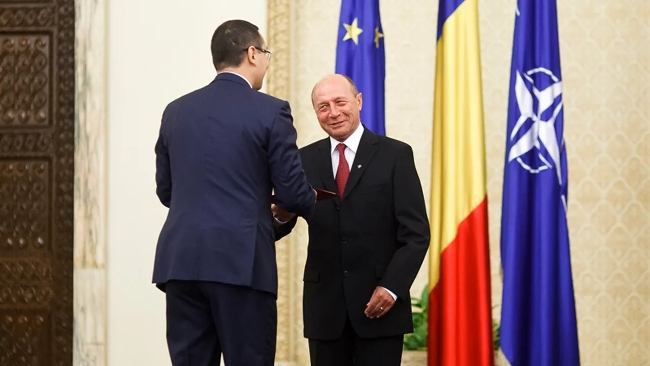 AMENINȚAREA LUI PONTA la adresa președintelui Traian Băsescu