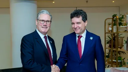 Nicușor Dan, bilaterală cu Keir Starmer, la Summitul NATO: „Vom continua cooperarea noastră solidă în domeniul securității și apărării”