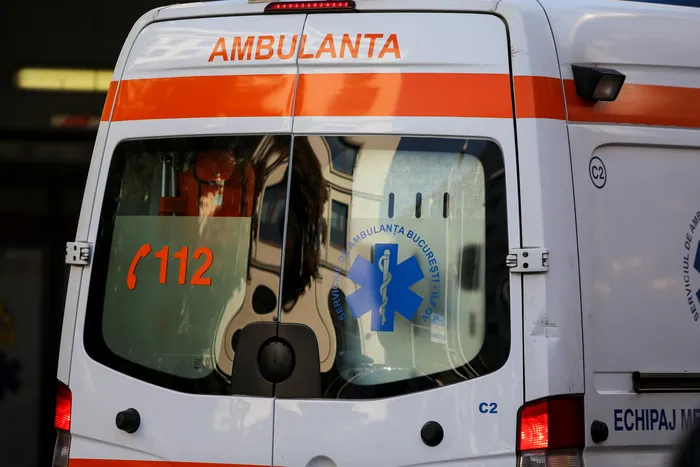 Accident violent la Sibiu