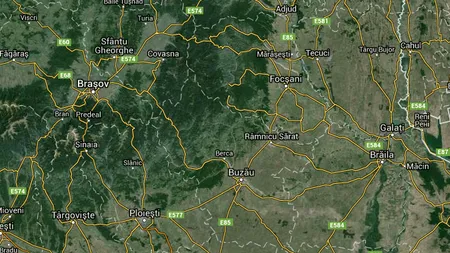 Cutremur de 3,4 grade în zona Vrancea, cu epicentrul în județul Buzău