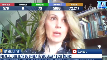GÂNDUL LIVE. Paula Rusu: Soldații din linia întâi sunt trași pe linie MOARTĂ / Medicii, cei mai importanți în aceste clipe grele