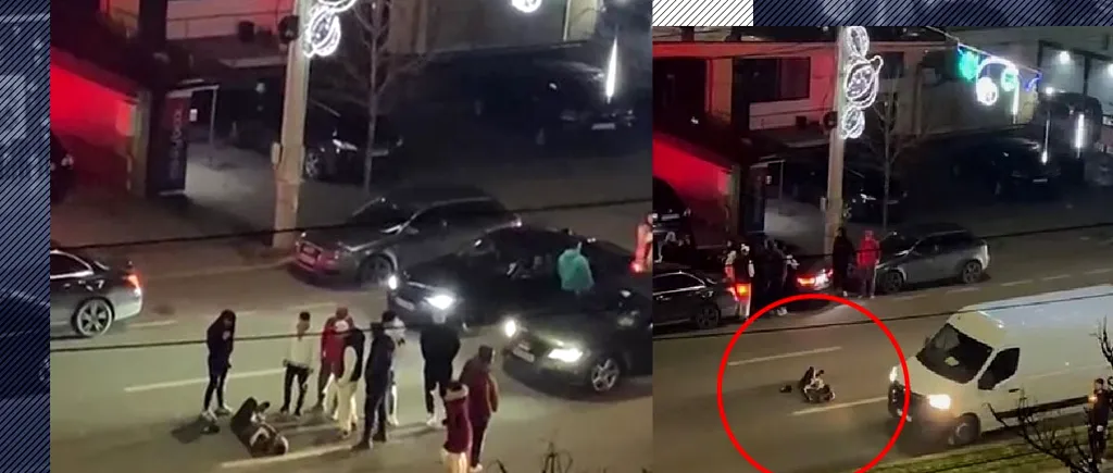 VIDEO | Imagini ȘOCANTE pe o stradă din Severin. Un bărbat a fost bătut cu bestialitate și abandonat