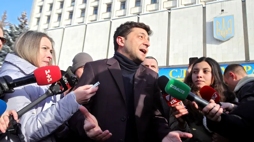 Decizie radicală a președintelui-comediant al Ucrainei: „Dizolv cea de-a 8-a Radă Supremă. Glorie Ucrainei / Care este primul obiectiv al mandatului său