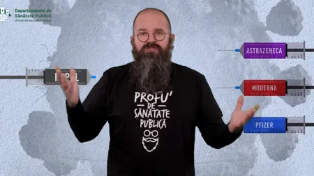 Persoanele vaccinate cu prima doză de la AstraZeneca pot face rapelul cu un alt vaccin? Răspunsul profesorului de sănătate publică Răzan Cherecheș - VIDEO