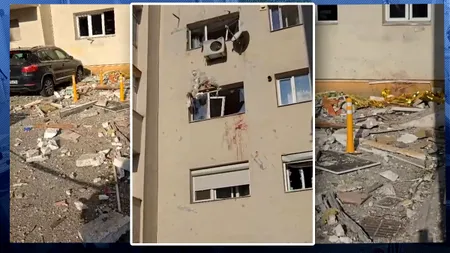 Imagini dureroase după TRAGEDIA din Rahova. Oameni aruncați dintr-un bloc în altul