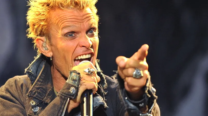 Billy Idol va concerta la București și la Cluj