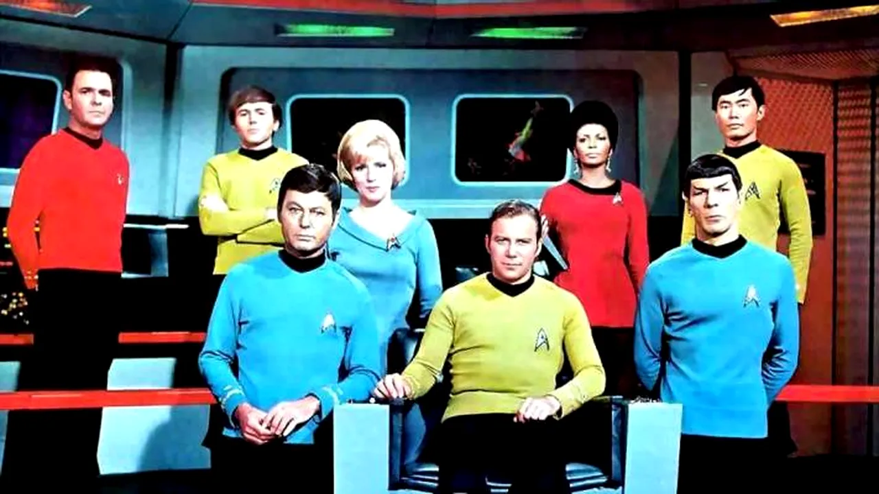 STAR TREK, SERIA ORIGINALĂ care a revoluționat genul SF, omagiată de GOOGLE