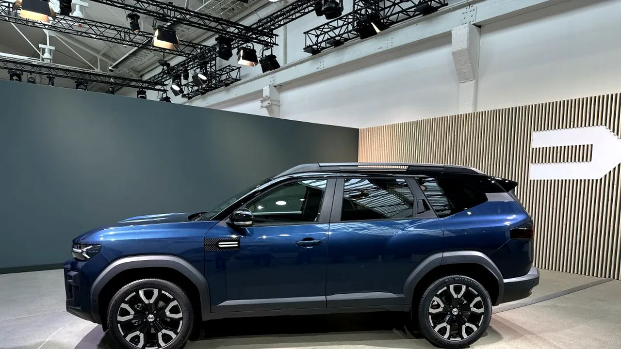Dacia a prezentat BIGSTER, fratele mai mare al lui Duster. SUV-ul va fi produs tot la Pitești