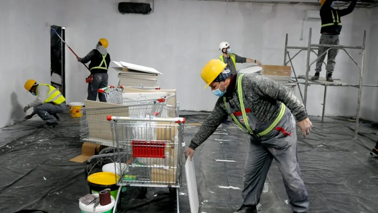 Unde se vor vaccina bucureștenii? Sectorul care amenajează centrul de imunizare în mall (FOTO)