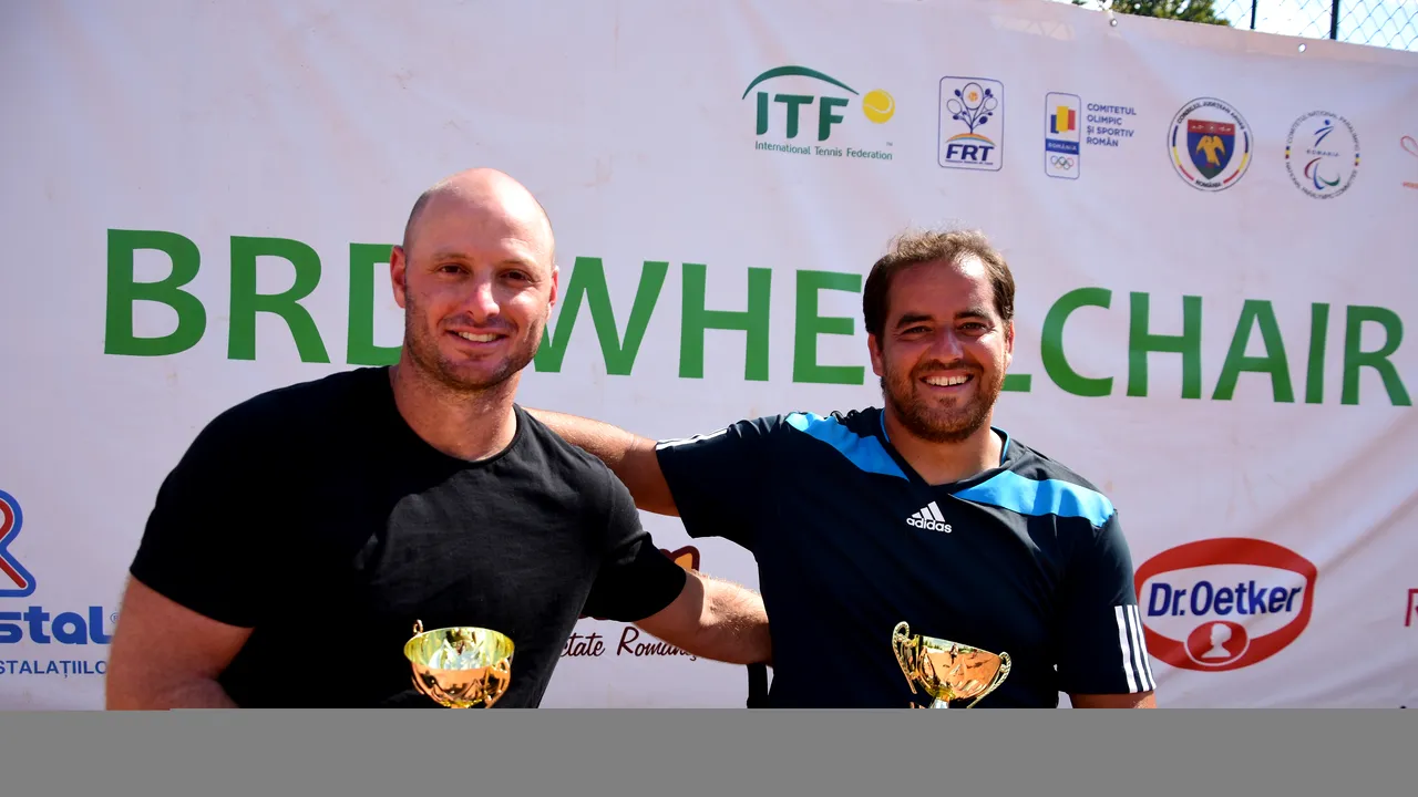Israelianul Adam Berdichevsky a câștigat prima ediție a BRD Bucharest Wheelchair Tennis Open