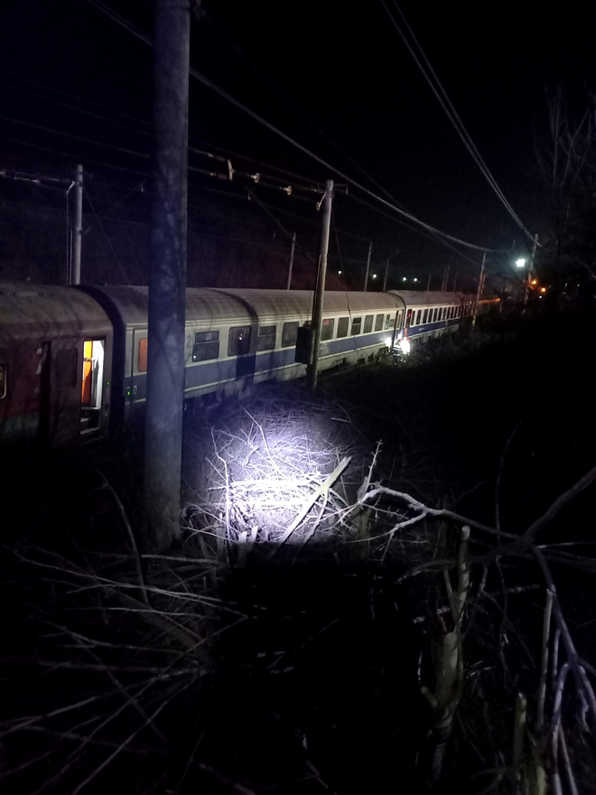 Accident feroviar în Teleorman. A fost activat Planul Roșu de Intervenție