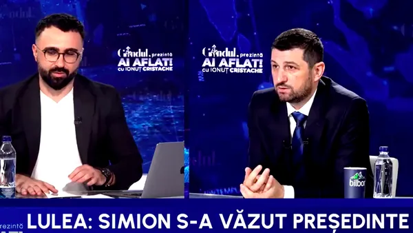 Marius Lulea: „George Simion s-a văzut președinte din PRIMUL tur”
