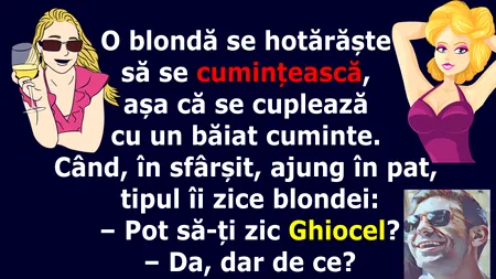 BANCUL ZILEI | „Pot să-ți zic Ghiocel?”