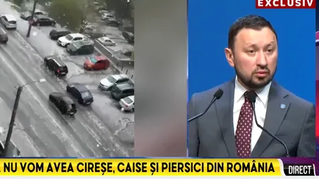 Ministrul Mediului, semnal de alarmă privind fenomenele METEO extreme: „Se pare că nu vom mânca cireșe, vișine, caise și piersici din România”