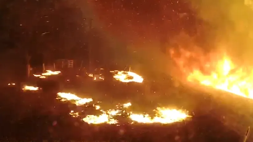 Incendiile incredibile din Australia: Video arată rapiditatea extinderii focului. Un nou val de căldură, anunțat