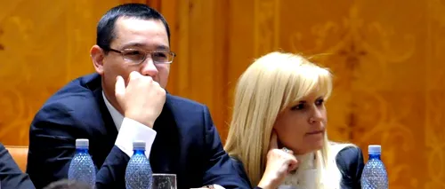 Udrea îi ia apărarea lui Ponta: Interdicția este abuzivă. Să îl pună și pe Tony Blair sub acuzare