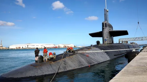 Apariție foarte rară a unui submarin nuclear american. De ce a ieșit la suprafață