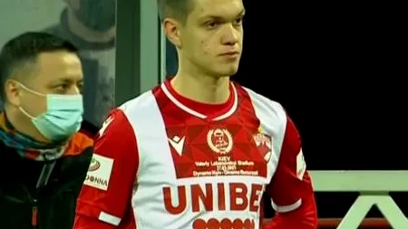 Nepotul regretatului Cătălin Hîldan a debutat la prima echipă a lui Dinamo