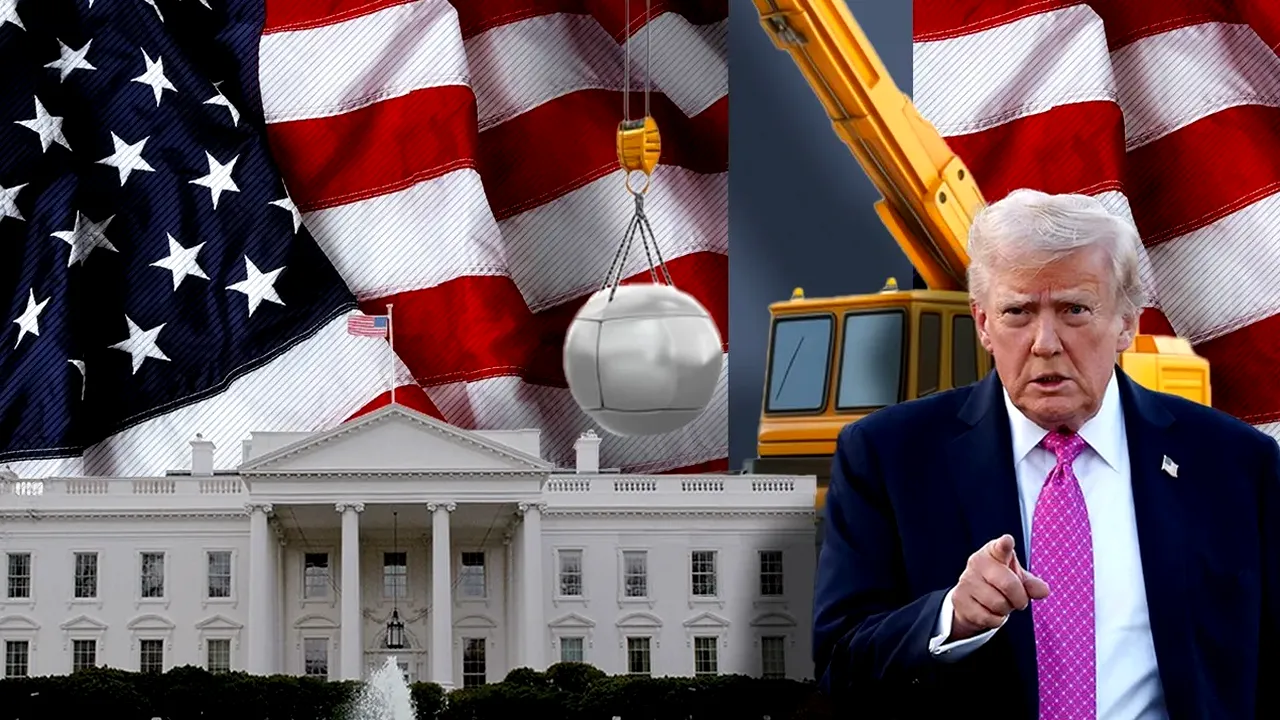 Trump a numit un nou arhitect pentru proiectul Sălii de bal de la Casa Albă. Motivul pentru care fosta firmă nu va mai conduce lucrările