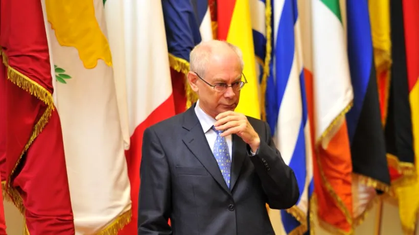 Președintele Traian Băsescu s-a întâlnit cu Herman Van Rompuy la Bruxelles