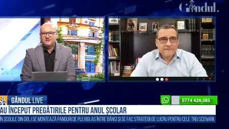 GÂNDUL LIVE. Gabriel Mutu, primarul Sectorului 6: „Elevii vor merge în siguranță la școală. Un singur lucru: Îi rog pe părinți să fie atenți la ceea ce se întâmplă cu copilul”