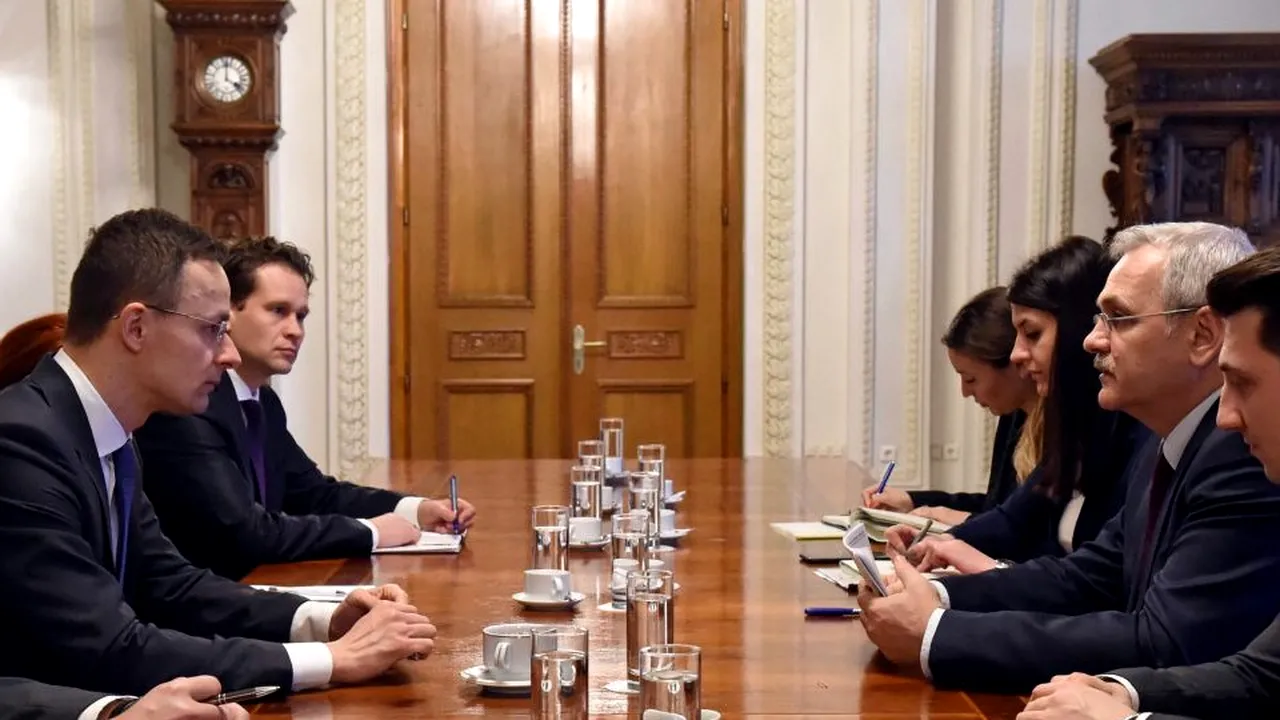 După o întâlnire cu șeful PSD, ministrul ungar de externe susține că situația Liceului Romano-Catolic din Târgu Mureș se va rezolva: Mi-a promis Dragnea