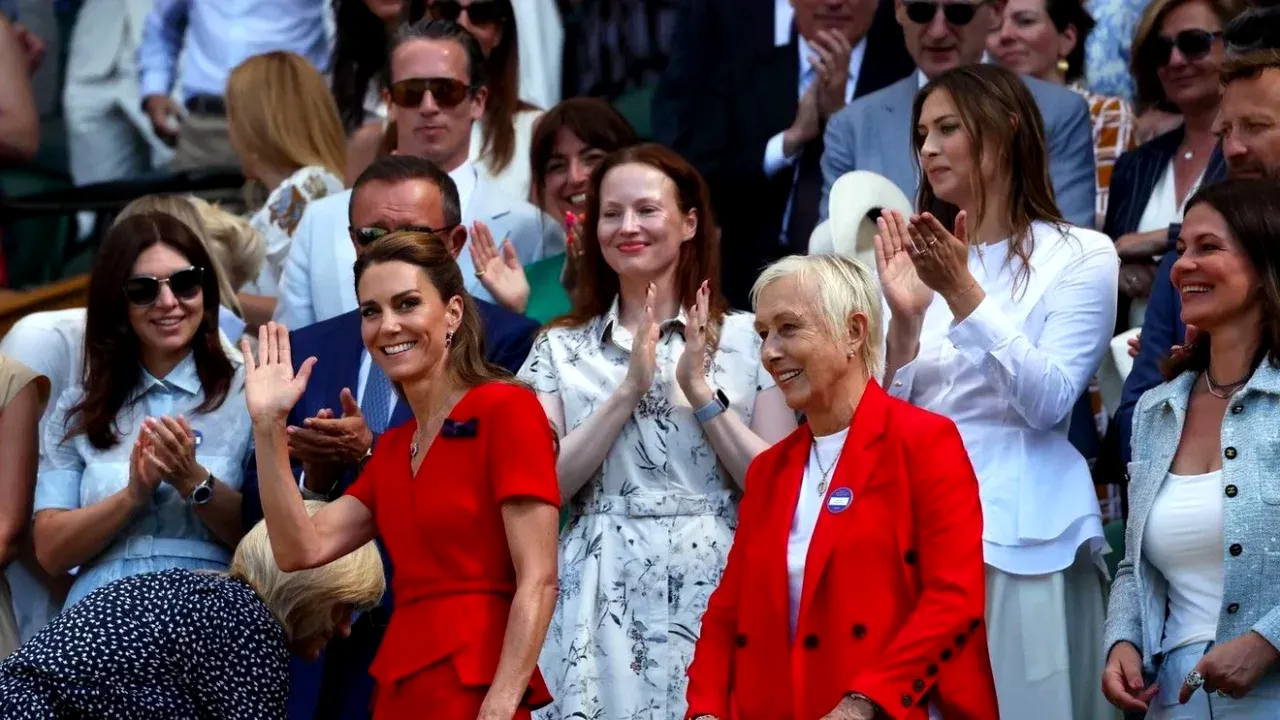 Simona Halep, tratată ca o regină la Wimbledon. Ce privilegii a avut în Royal Box, alături de Prințesa Kate și Maria Sharapova