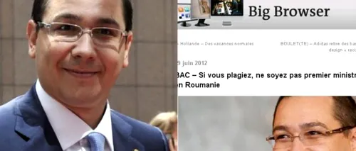 Presa internațională, despre plagiatul lui Victor Ponta: În România, copy și paste sunt tentațiile care au înlocuit sexul și banii