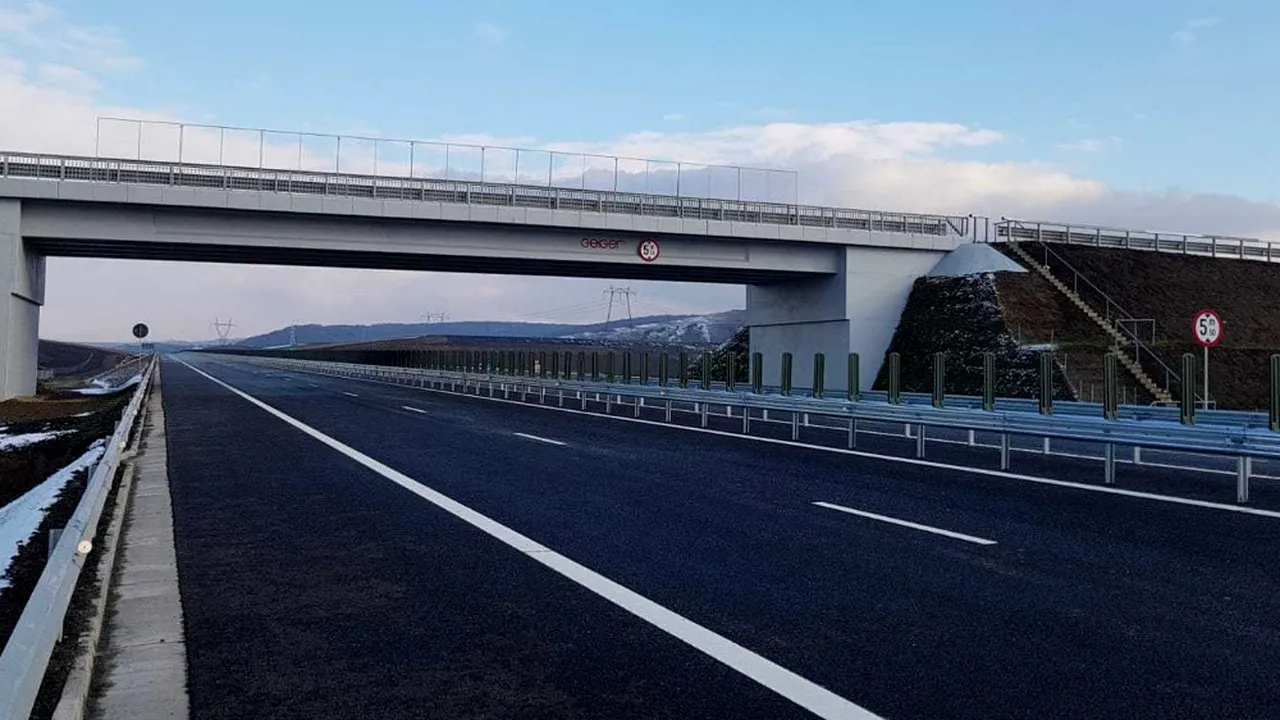 13 KILOMETRI din autostrada Transilvania în PATRU ANI