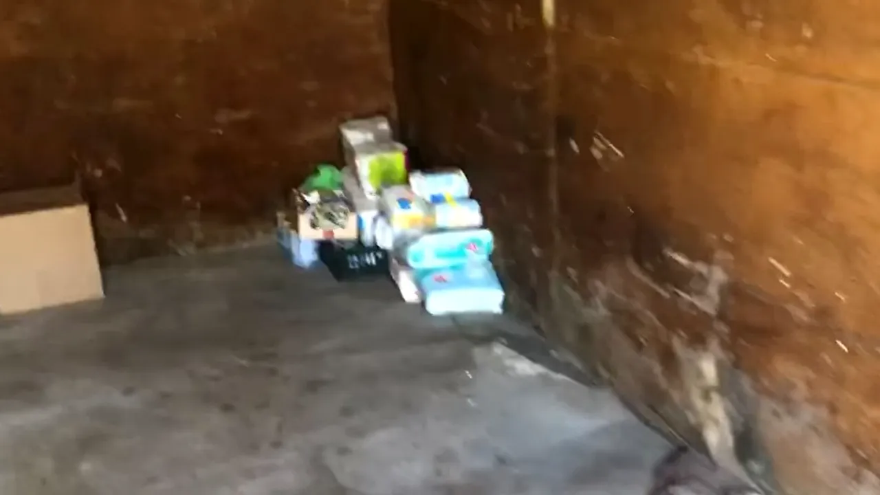 VIDEO | Container ruginit pentru alimentele oferite refugiaților din Ucraina, în vama Urziceni. Explicația prefectului