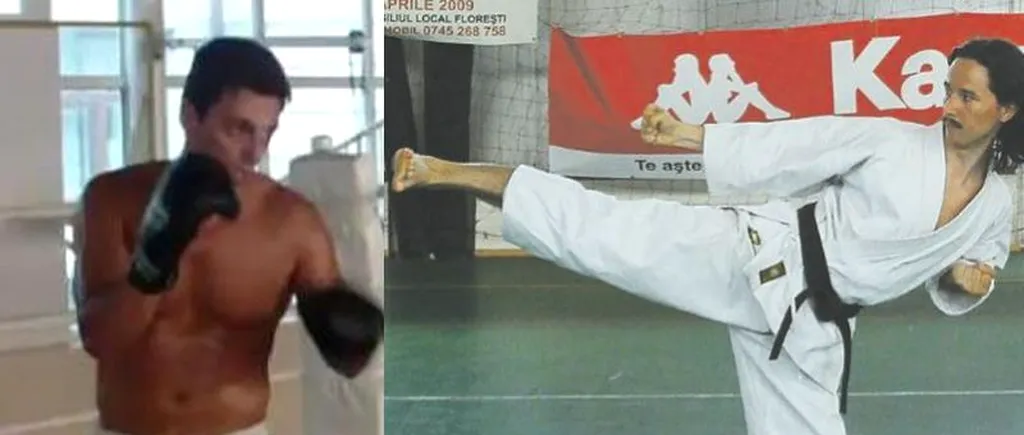Contre dure între atleticii Mircea Badea și Cristi Danileț. Dacă îl vezi cum arată în kimono, mori. VIDEO