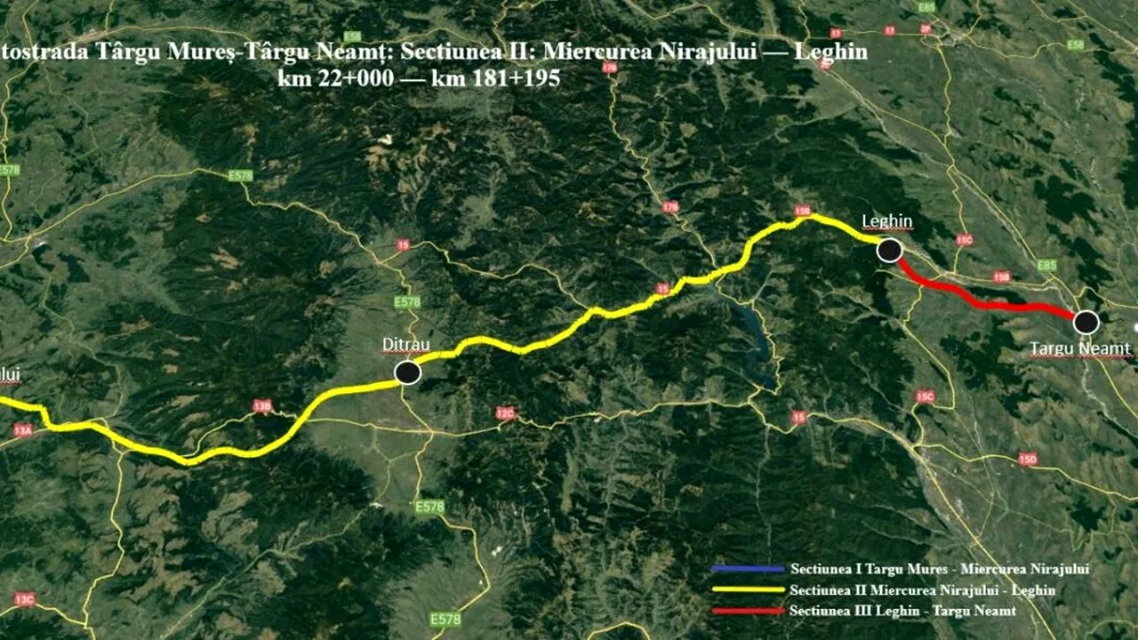 Guvernul a aprobat indicatorii tehnico-economici ai Autostrăzii (A8) Târgu Mureş–Târgu Neamţ/ Grindeanu: Vom trece rapid la pregătirea licitației