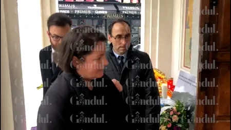 VIDEO | Valentin Ceaușescu a venit la înmormântarea filosofului Mihai Șora