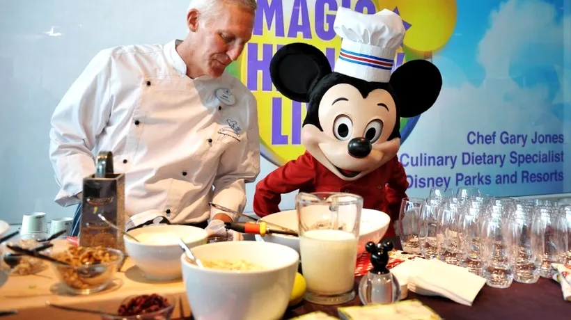Decizia prin care Disney vrea să încurajeze alimentația sănătoasă în rândul copiilor