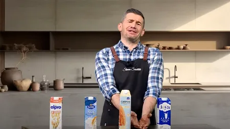 Ireal din ce este făcut laptele vegetal din comerț, de fapt. Dragoș Pătraru: 