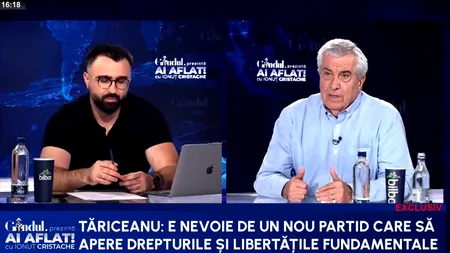 Călin Popescu-Tăriceanu, despre implicarea SRI în combaterea evaziunii: 