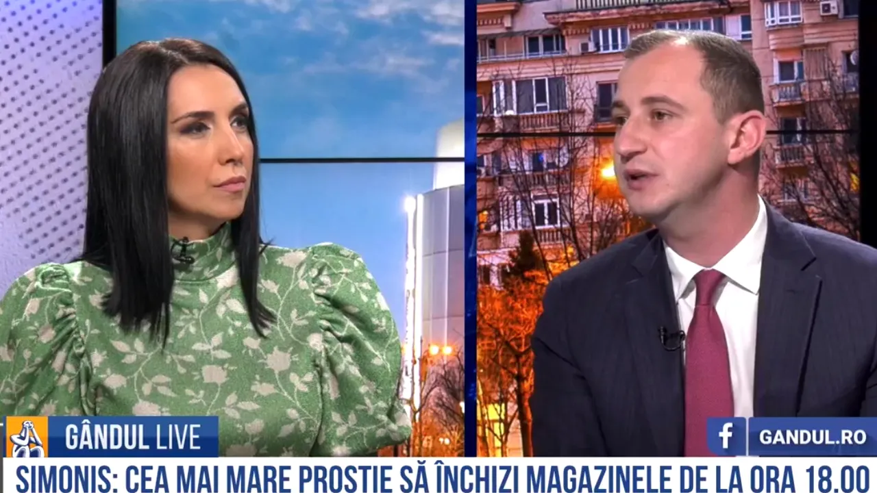 GÂNDUL LIVE. Alfred Simonis contestă unele restricții adoptate de Guvern: Să închizi magazinele la ora 18.00 e o inepție! / Statul nu cheltuie niciun leu pentru a convinge oamenii să se vaccineze - VIDEO