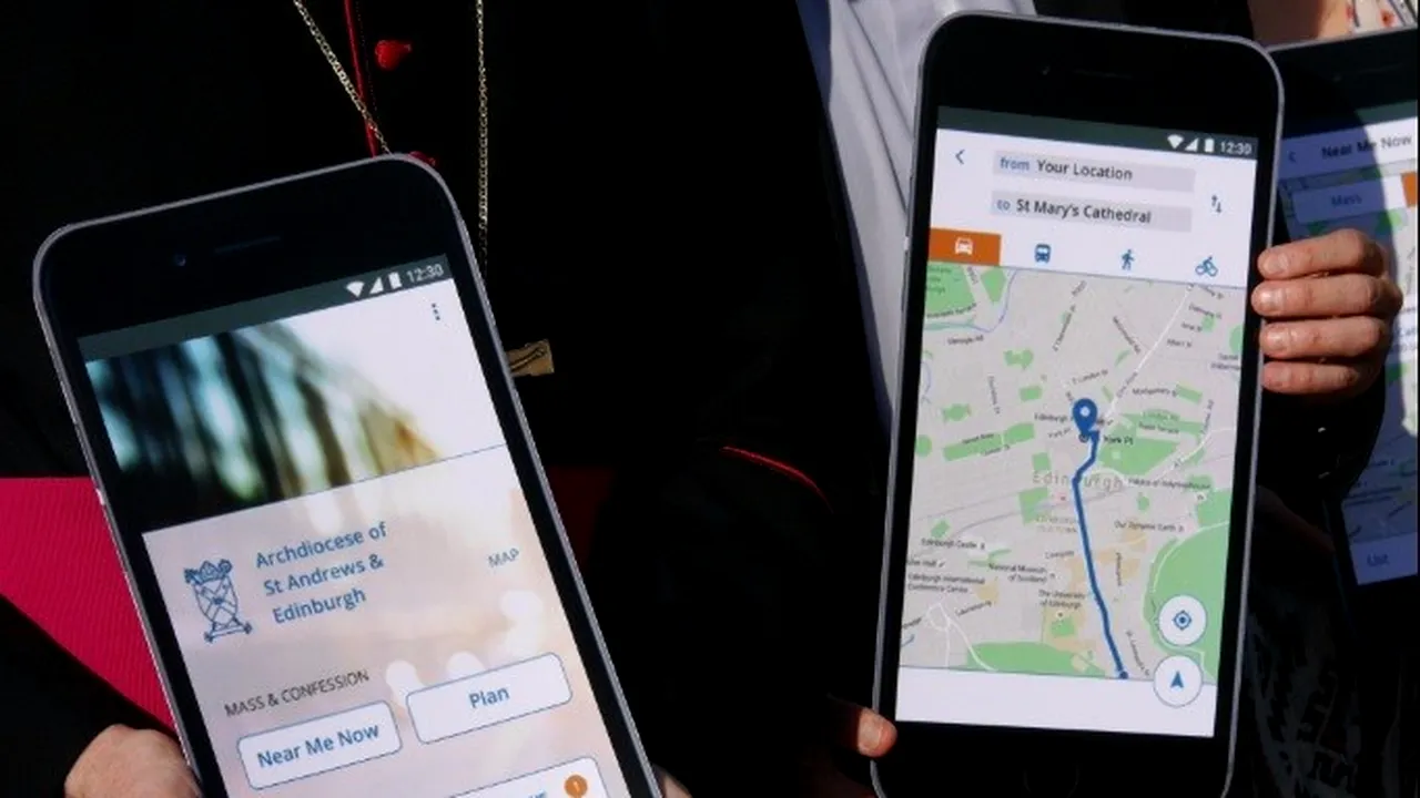 Gata cu Tinder? Incercați noua aplicație lansată de Vatican, care vă spune cel mai apropiat loc de spovedanie