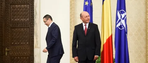 Ponta: Nu voi merge niciodată la o reuniune internațională în același timp cu președintele