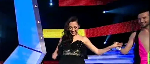 ROMÂNII AU TALENT, sezonul 2. Finala 2012. ANDRA, într-o rochie neagră  PROVOCATOARE la MAREA FINALĂ