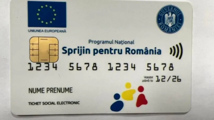 Poșta Română a început distribuirea cardurilor pentru voucherele sociale de 250 de lei