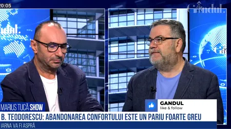 VIDEO | Bogdan Teodorescu: „Putin a mutat războiul pe sufletul europeanului de vest. Abandonarea confortului este un pariu foarte greu de dus și cămașa confortului este mult mai departe decât haina libertății Ucrainei”
