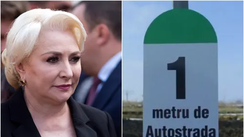 Dăncilă nu este impresionată de singurul metru de autostradă din Moldova, construit de Mandachi: A adus plus valoare?