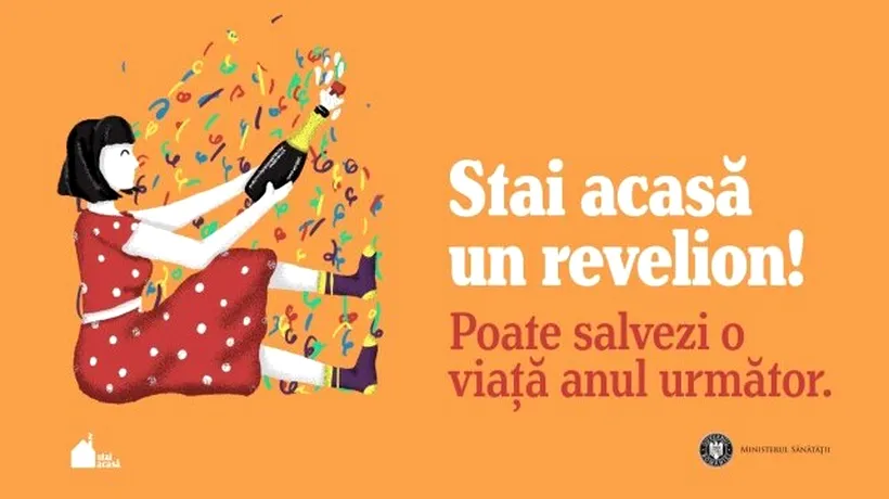 Ministerul Sănătății, avertisment pentru români înainte de Revelion: „O singură noapte cu prietenii poate costa o viață!”