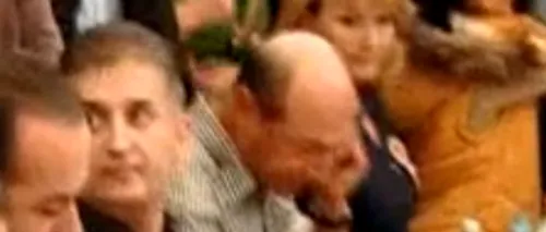 Traian Băsescu, huiduit în timpul serbărilor de la Țebea