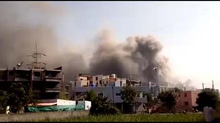Incendiu la Serum institute of India, cel mai mare producător de vaccinuri din lume - VIDEO