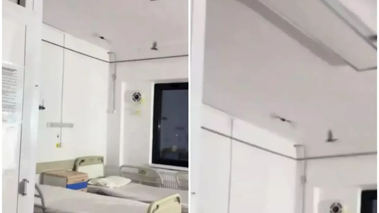 Lilieci FILMAȚI în secția de pediatrie a Spitalului Municipal din Oltenița: 