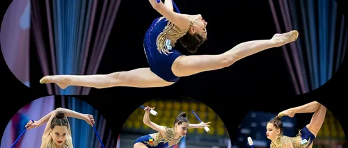 Cine e Amalia Lică, ARGINTUL României la Mondialele de Gimnastică Ritmică de la Cluj