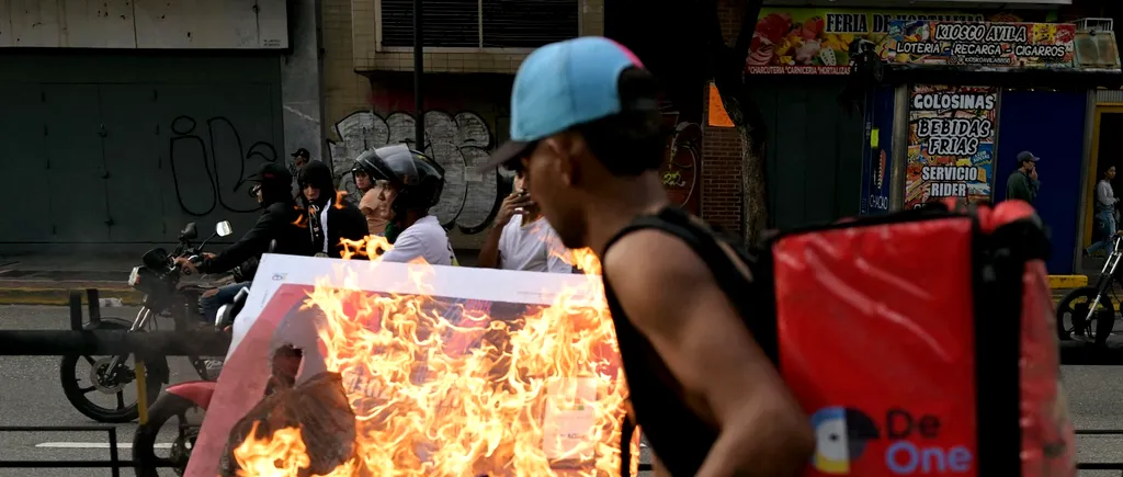PROTESTE în Venezuela după alegeri. Autoritățile de la Caracas, tot mai izolate din punct de vedere diplomatic